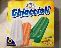 Mängden socker i Ghiaccioli
