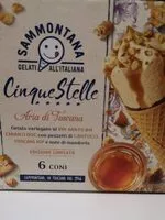 Mängden socker i Aria di Toscana cinque stelle