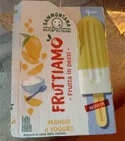 Mängden socker i Fruttiamo