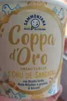 Mängden socker i Coppa d'oro