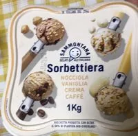 Mängden socker i Sorbettiera