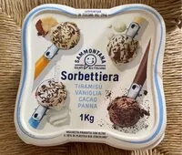 Mängden socker i Sorbettiera