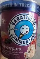 Mängden socker i Glace mascarpone