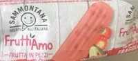 Mängden socker i Fruttiamo