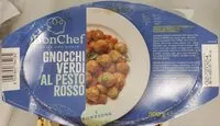 Mängden socker i Gnocchi verdi al pesto rosso
