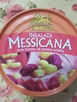 Mängden socker i Insalata messicana con tonno