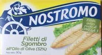 Mängden socker i Filetti sgombro