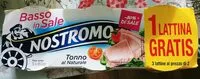 Mängden socker i Tonno al Naturale - Basso in Sale