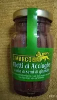 Mängden socker i filetti di acciughe in olio di semi di girasole