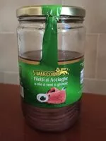 Mängden socker i Filetti di acciughe
