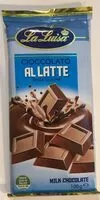 Mängden socker i Cioccolato al latte senza glutine