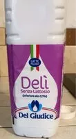 Mängden socker i Delì latte senza lattosio