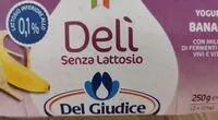 Mängden socker i Delì - Yogurt senza lattosio gusto banana