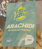 Mängden socker i Arachidi in guscio tostate