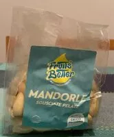 Mängden socker i Mandorle sgusciate pelate