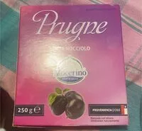 Mängden socker i prugne senza nocciolo