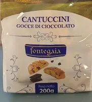 Mängden socker i Cantuccini gocce di cioccolato