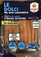 Mängden socker i Filetti di alici