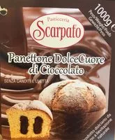 Mängden socker i Panettone dolce cuore di cioccolato