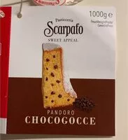 Mängden socker i Pandoro chocogocce