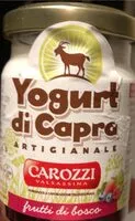 Mängden socker i Yougurt di capra alla frutta