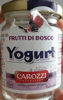 Mängden socker i yogurt frutti di bosco