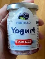 Mängden socker i Yogurt mirtillo
