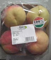 Mängden socker i Pesche bianche