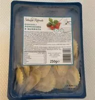 Mängden socker i Girasoli pomodoro e burrata