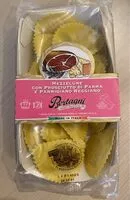 Mängden socker i Mezzelune con prosciutto di parma et parmigiano reggiano
