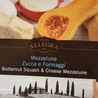 Mängden socker i Mezzelune zucca e formaggi
