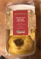 Mängden socker i Mezzelune astice e burro