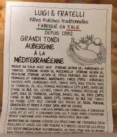 Mängden socker i Grandi Tondi aubergines