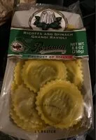 Mängden socker i Ricota and Spinach Grandi Ravioli
