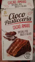 Mängden socker i cacao amaro - cioco pasticceria
