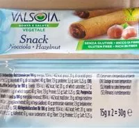 Mängden socker i Snack alla Nocciola