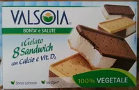 Mängden socker i Il Gelato 8 sandwich