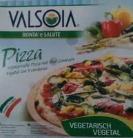 Mängden socker i Pizza vegetal con 5 verduras