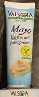 Mängden socker i Mayo - Egg free with plant protein