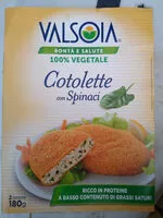 Mängden socker i cotolette con spinaci