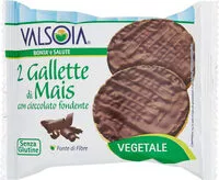 Mängden socker i Gallette di mais con cioccolato fondente