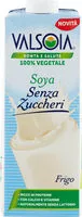 Mängden socker i Soya senza zuccheri