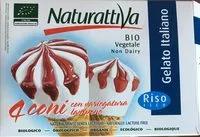 Mängden socker i Glace framboise lait de riz