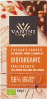 Mängden socker i Cioccolato fondente con nocciole intere e caramello