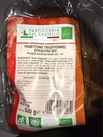 Mängden socker i Panettone traditionnel epeautre bio