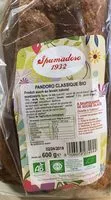 Mängden socker i Pandoro classique Bio