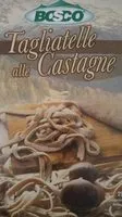Mängden socker i Tagliatelle alle castagne