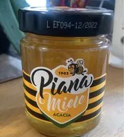 Mängden socker i Piana Miele ACACIA