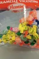 Mängden socker i Caramelle Vicentini