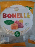 Mängden socker i Le gelées ai gusti arancia limone fragola